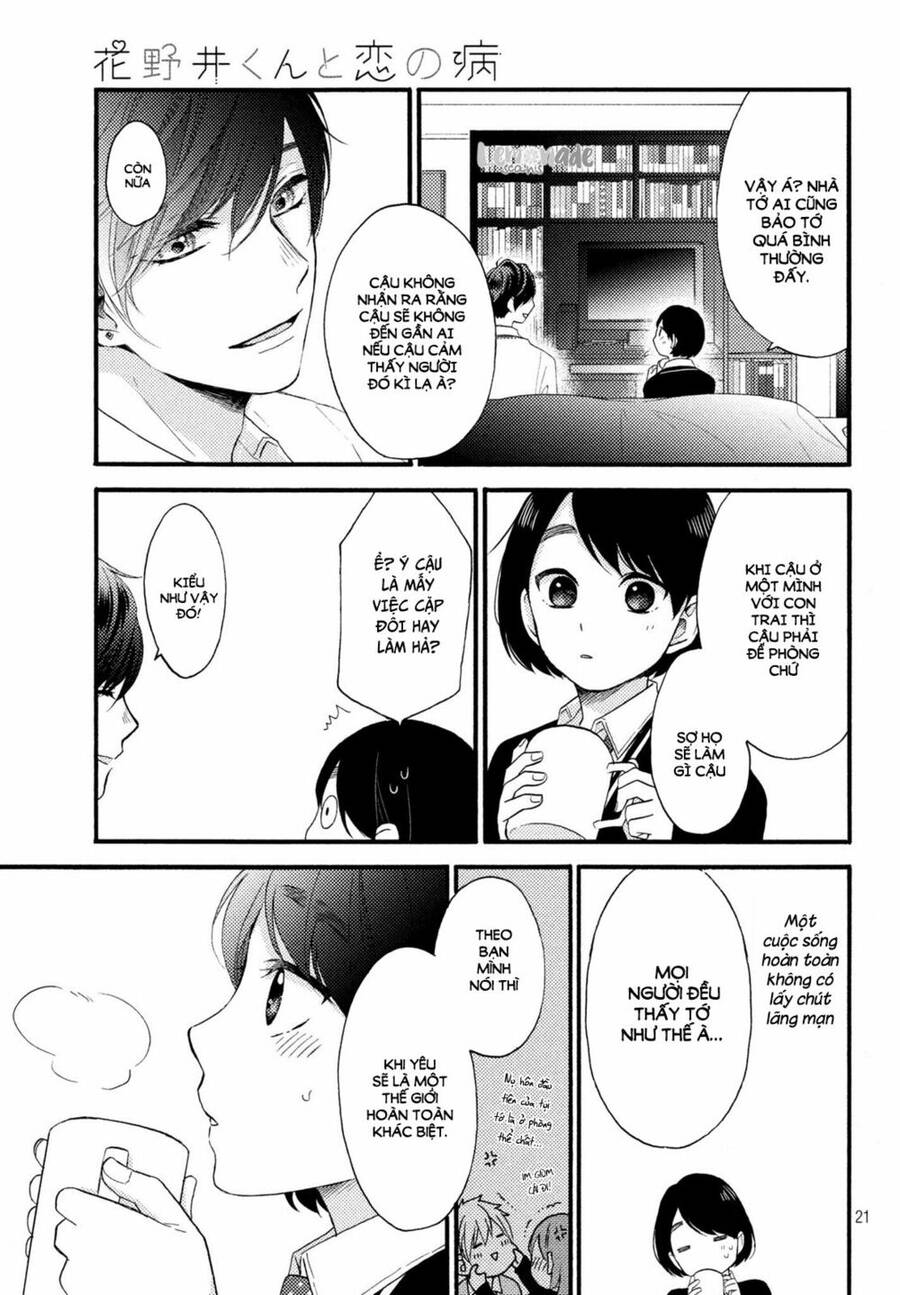 Hananoi-Kun Và Căn Bệnh Tình Yêu: Chương 3