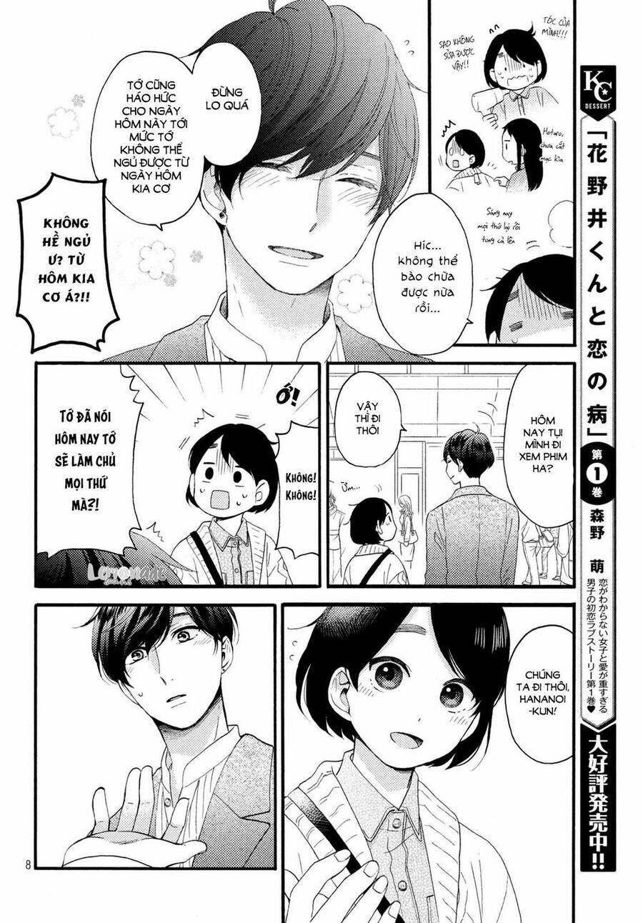 Hananoi-Kun Và Căn Bệnh Tình Yêu: Chương 8