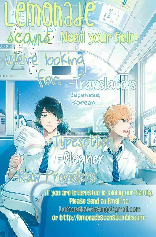 Hananoi-Kun Và Căn Bệnh Tình Yêu: Chương 9