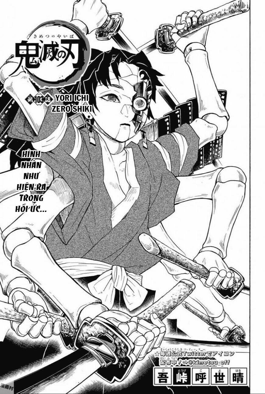 Thanh Gươm Diệt Quỷ: Chapter 103: Yori Ichi Zero Shiki