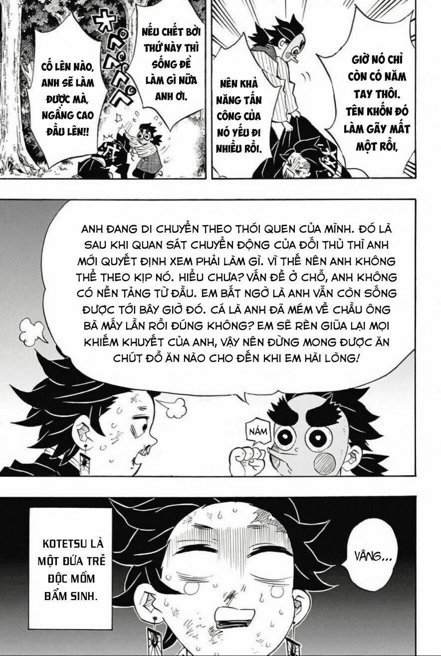 Thanh Gươm Diệt Quỷ: Chapter 104: Kotetsu-san