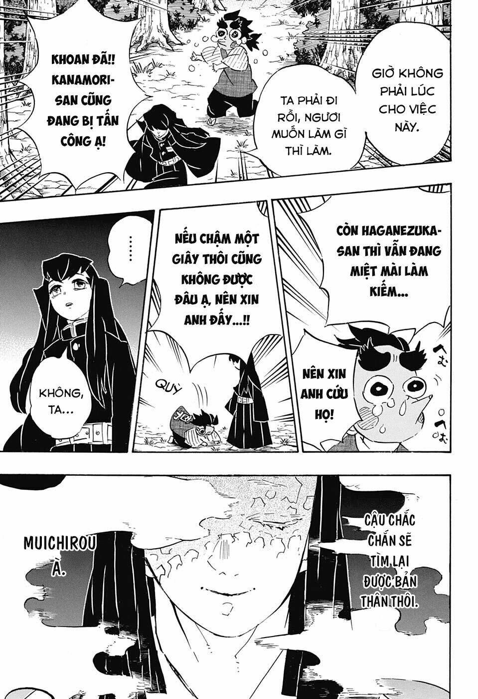 Thanh Gươm Diệt Quỷ: Chapter 108: Cảm ơn nhé, Tokitou-kun