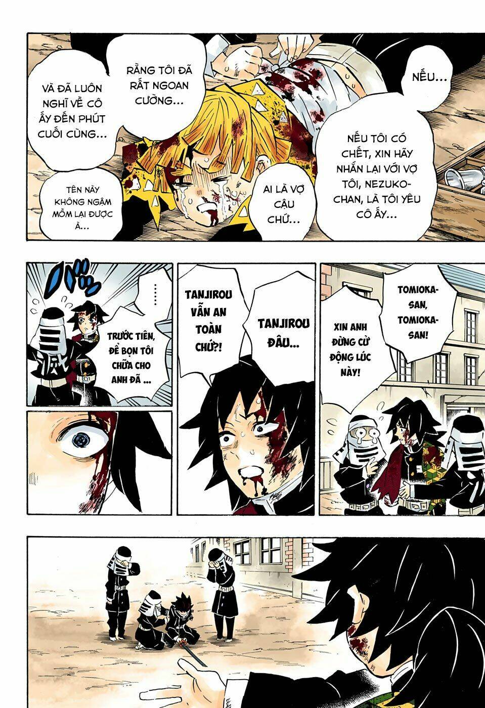 Thanh Gươm Diệt Quỷ: Chapter 200: Cái giá phải trả cho chiến thắng