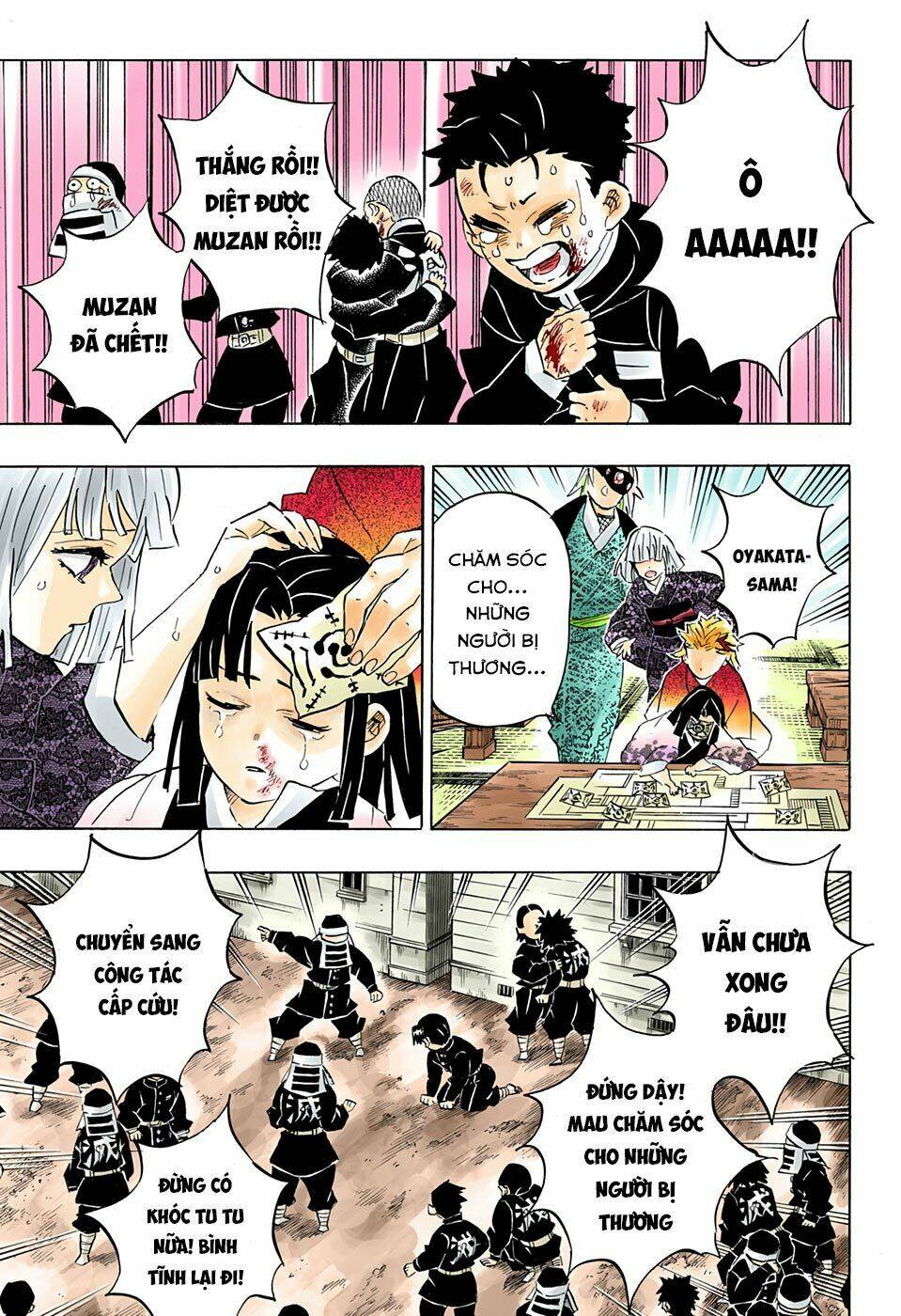 Thanh Gươm Diệt Quỷ: Chapter 200: Cái giá phải trả cho chiến thắng