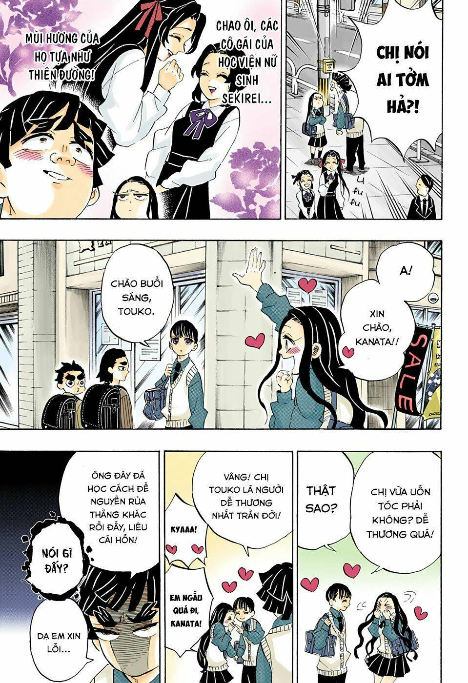 Thanh Gươm Diệt Quỷ: Chapter 205: Những cuộc sống mãi tỏa sáng theo tháng năm [END]