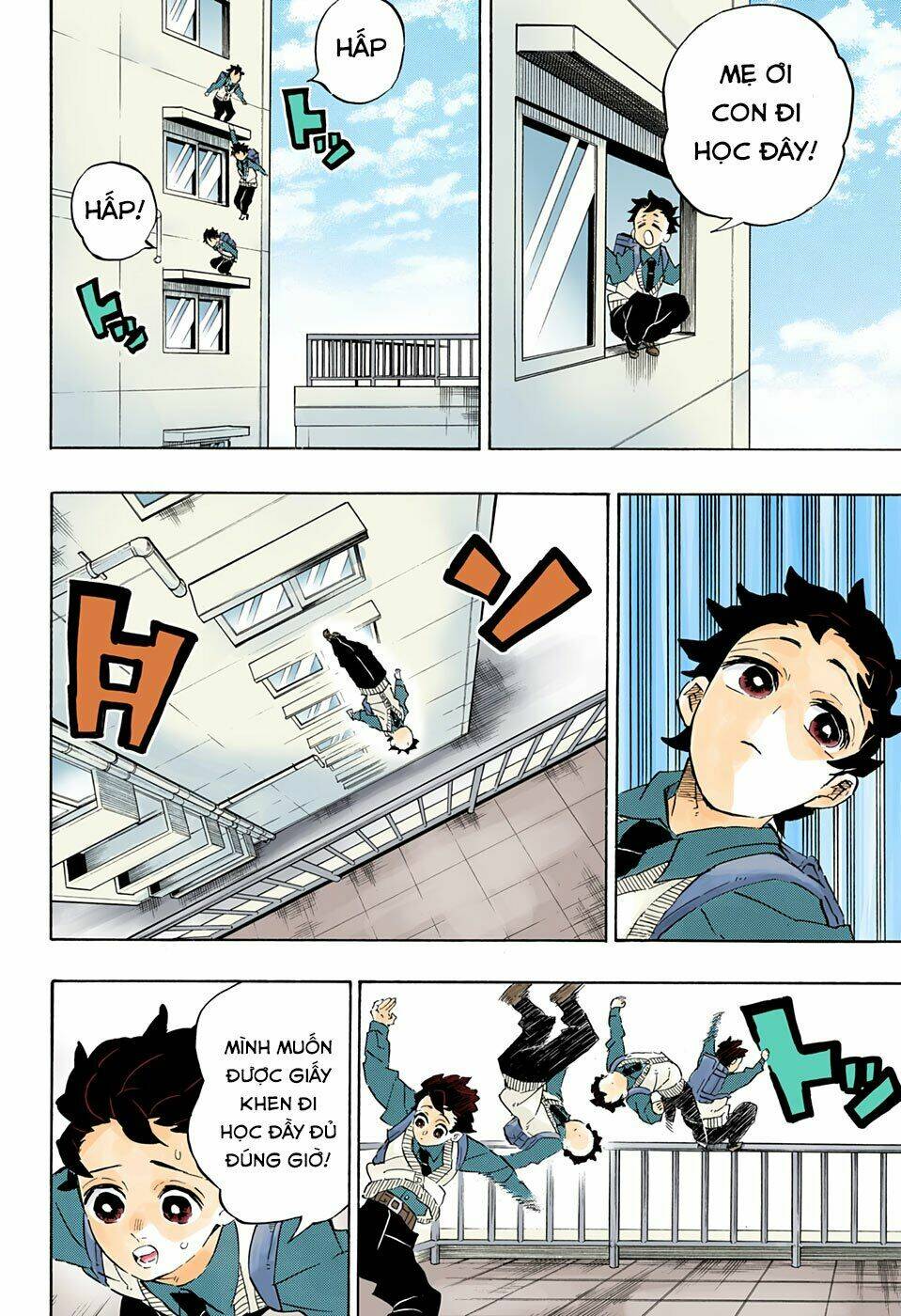 Thanh Gươm Diệt Quỷ: Chapter 205: Những cuộc sống mãi tỏa sáng theo tháng năm [END]