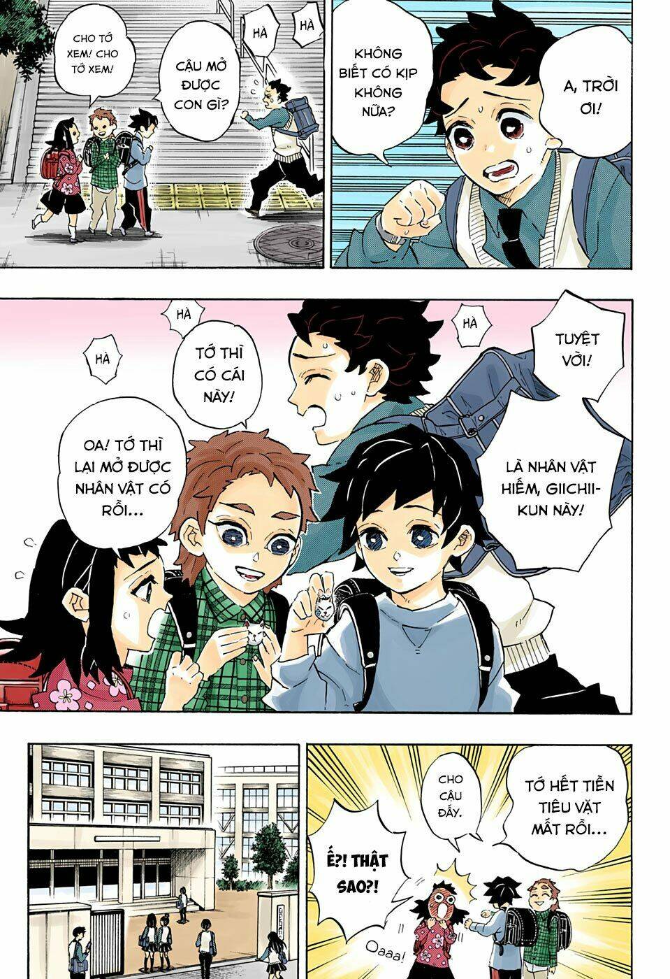 Thanh Gươm Diệt Quỷ: Chapter 205: Những cuộc sống mãi tỏa sáng theo tháng năm [END]