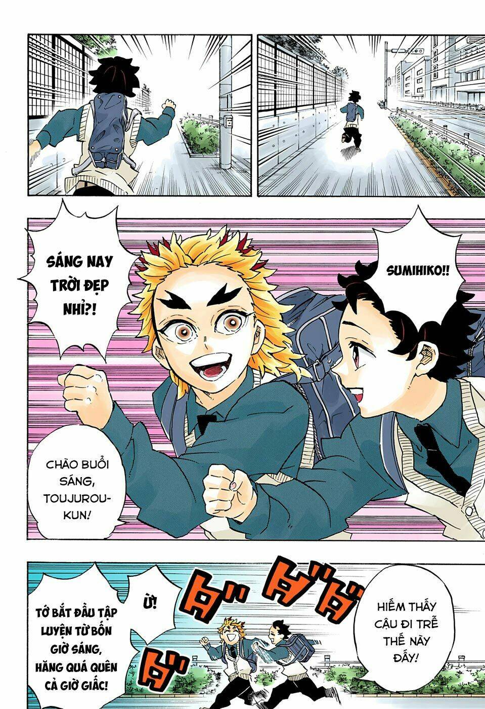 Thanh Gươm Diệt Quỷ: Chapter 205: Những cuộc sống mãi tỏa sáng theo tháng năm [END]