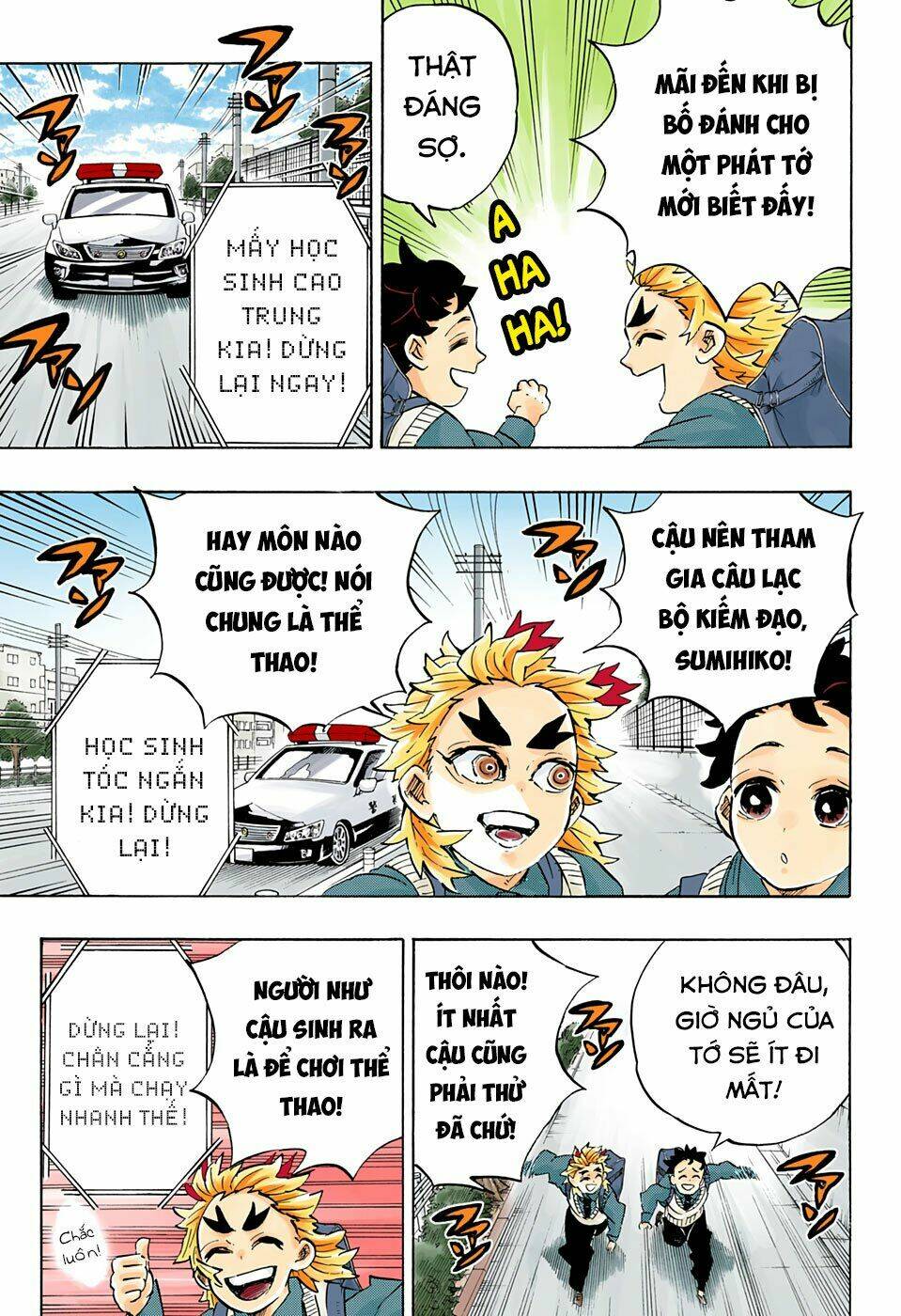 Thanh Gươm Diệt Quỷ: Chapter 205: Những cuộc sống mãi tỏa sáng theo tháng năm [END]