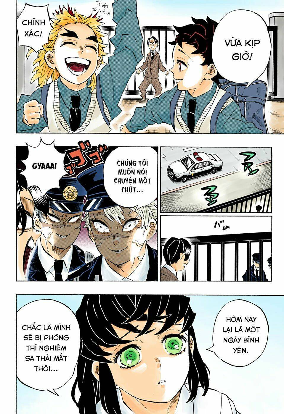 Thanh Gươm Diệt Quỷ: Chapter 205: Những cuộc sống mãi tỏa sáng theo tháng năm [END]