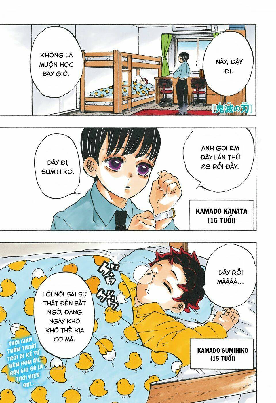 Thanh Gươm Diệt Quỷ: Chapter 205: Những cuộc sống mãi tỏa sáng theo tháng năm [END]