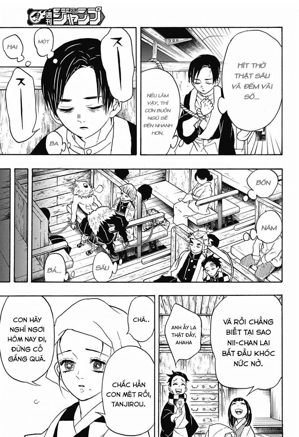 Thanh Gươm Diệt Quỷ: Chapter 55: Chuyến tàu mộng giới