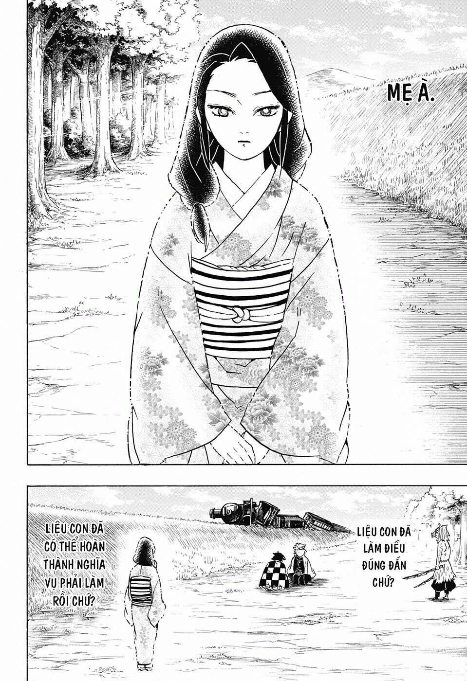 Thanh Gươm Diệt Quỷ: Chapter 66: Và bình minh đến