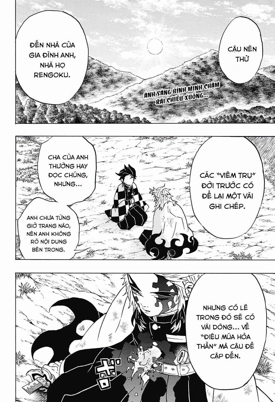 Thanh Gươm Diệt Quỷ: Chapter 66: Và bình minh đến
