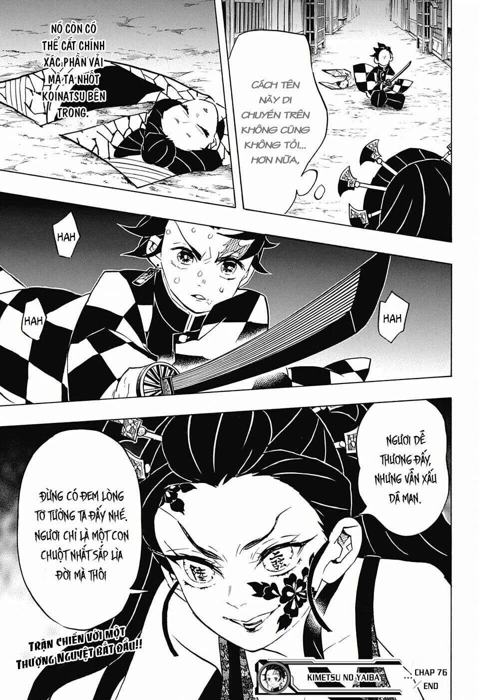 Thanh Gươm Diệt Quỷ: Chapter 76: Vị trí của mỗi người