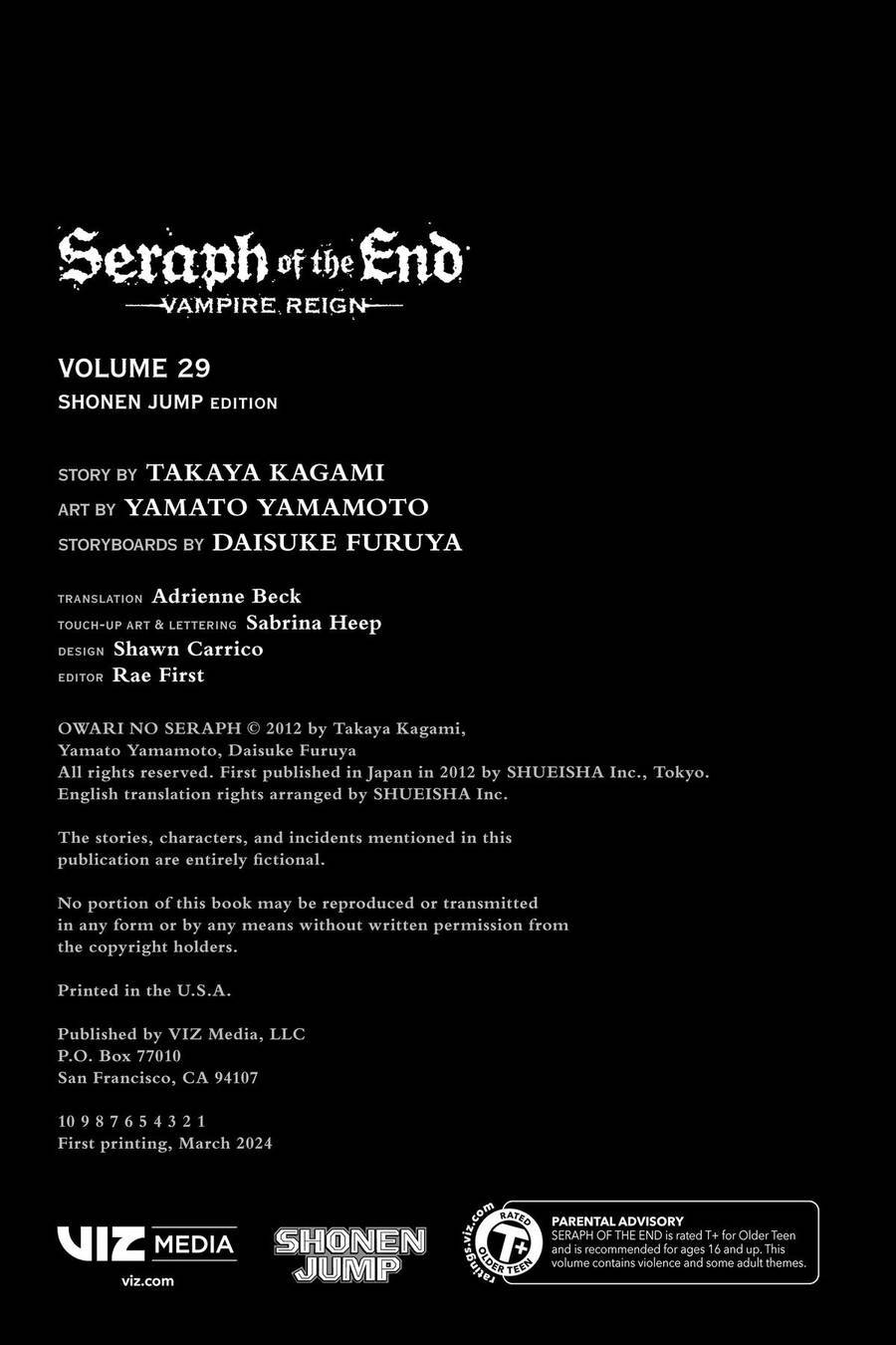 Owari No Seraph: Chapter 122