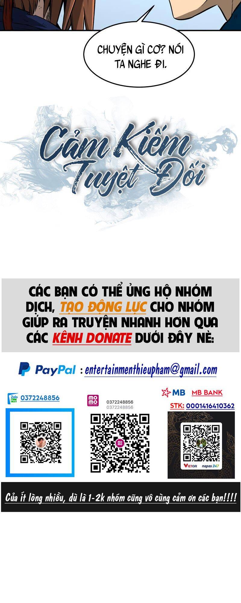 Cảm Kiếm Tuyệt Đối: Chương 5