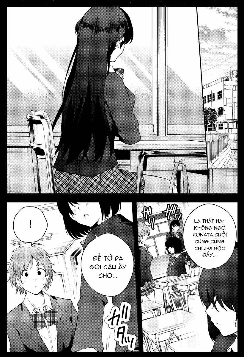 Tôi bị một nữ sinh trung học kỳ lạ giam cầm: Chapter 31.5: Konata tới trường
