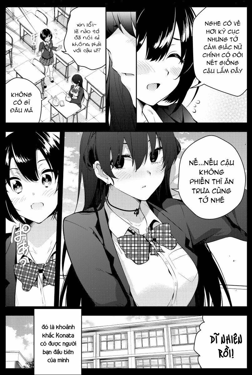 Tôi bị một nữ sinh trung học kỳ lạ giam cầm: Chapter 31.5: Konata tới trường