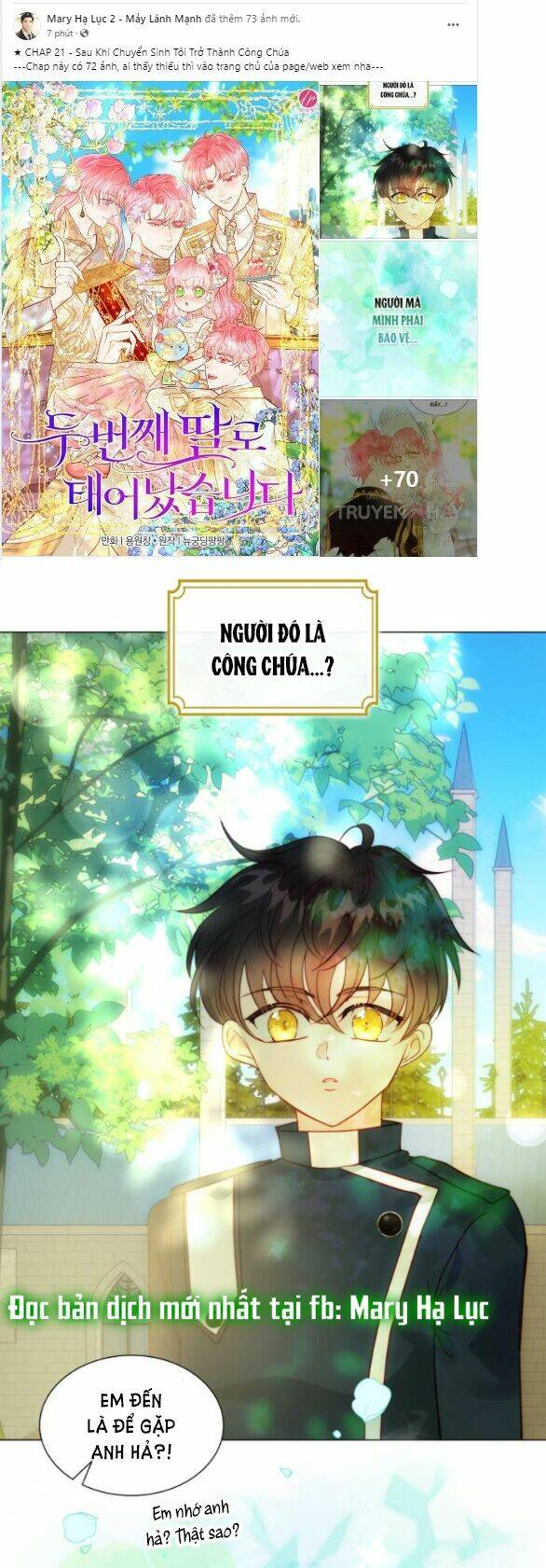 Tôi được sinh ra là con gái thứ hai: Chapter 21.1