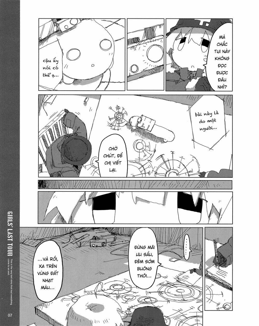 Shoujo shuumatsu ryokou: Chapter 43.5