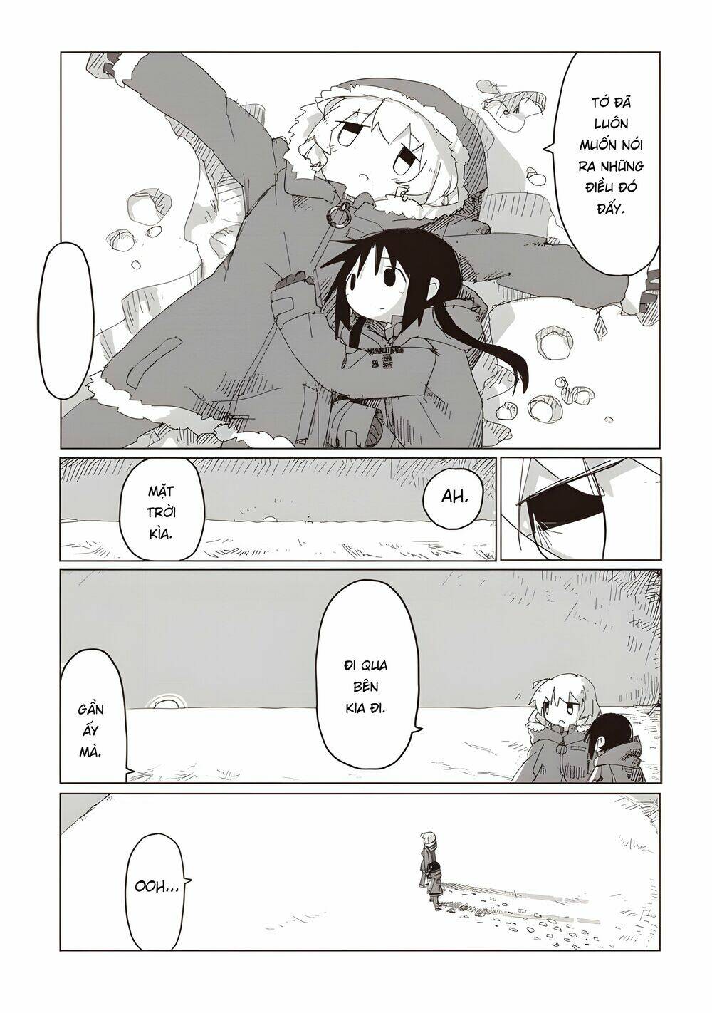Shoujo shuumatsu ryokou: Chapter 43: End