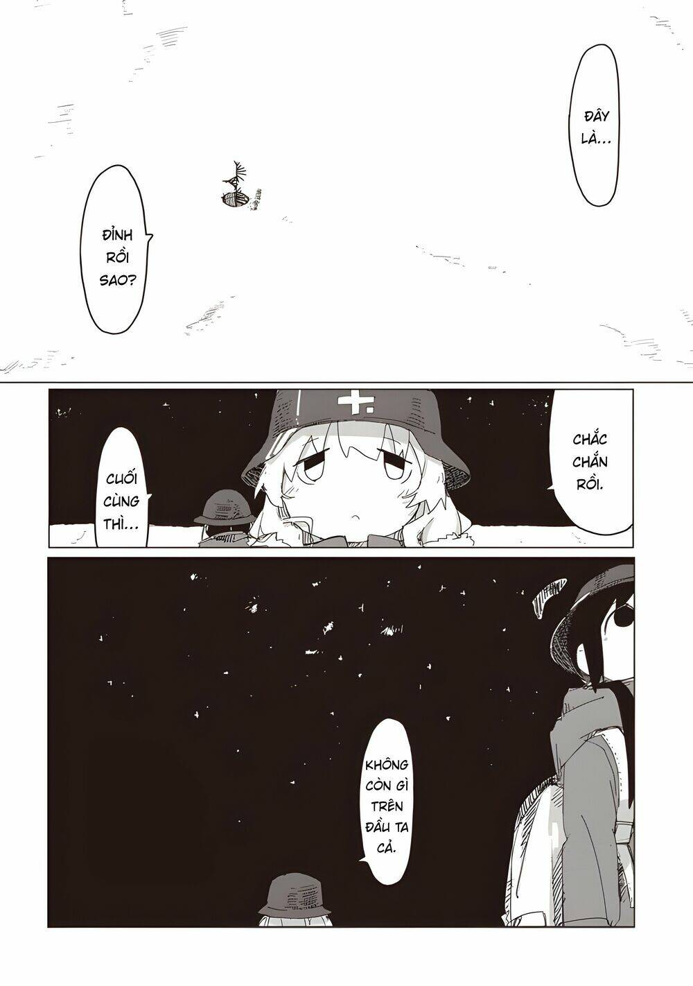 Shoujo shuumatsu ryokou: Chapter 43: End