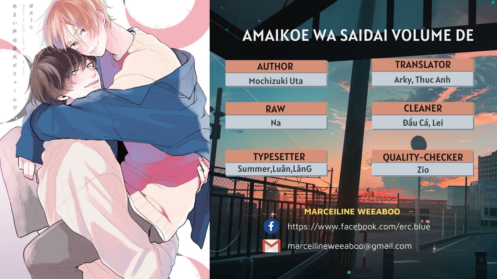 Amaikoe Wa Saidai Volume De: Chapter 2