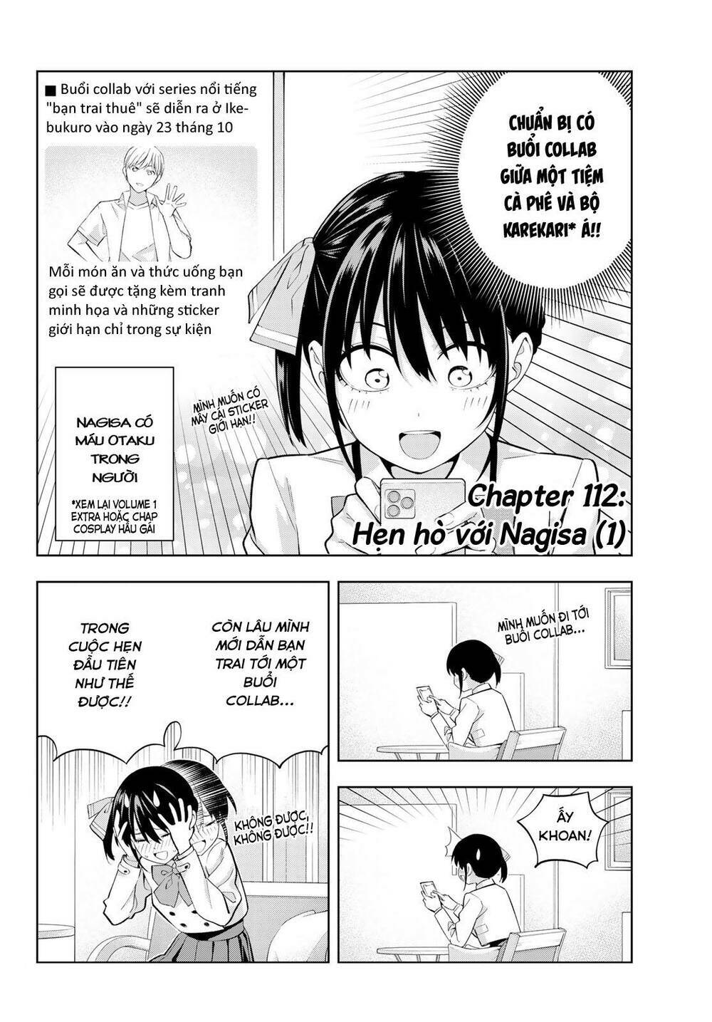 Kanojo mo Kanojo: Chapter 112