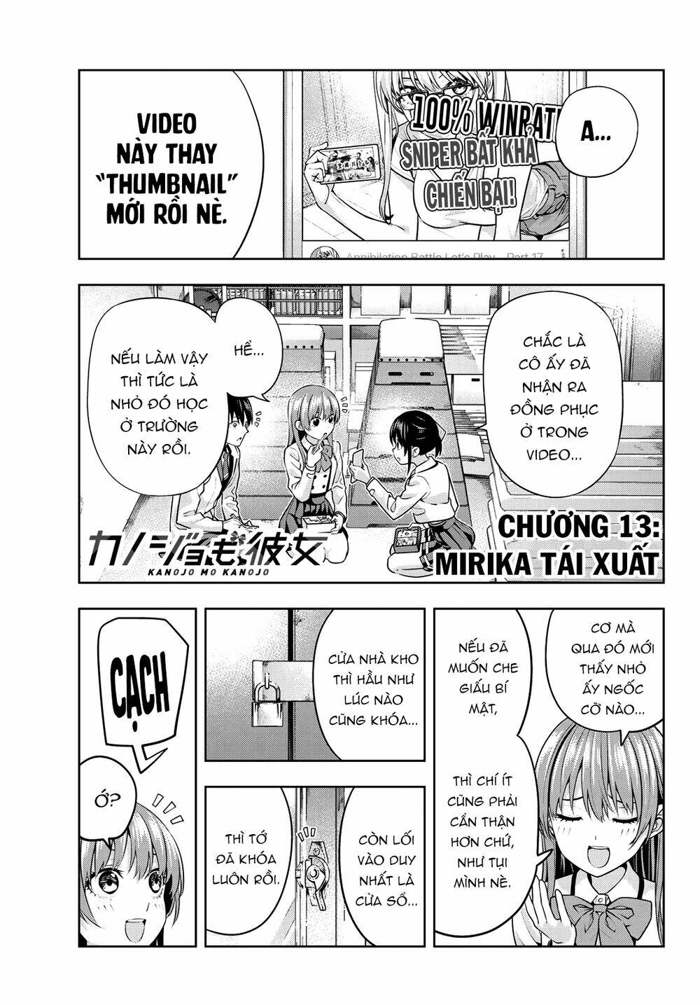 Kanojo mo Kanojo: Chapter 13: Mirika tái xuất
