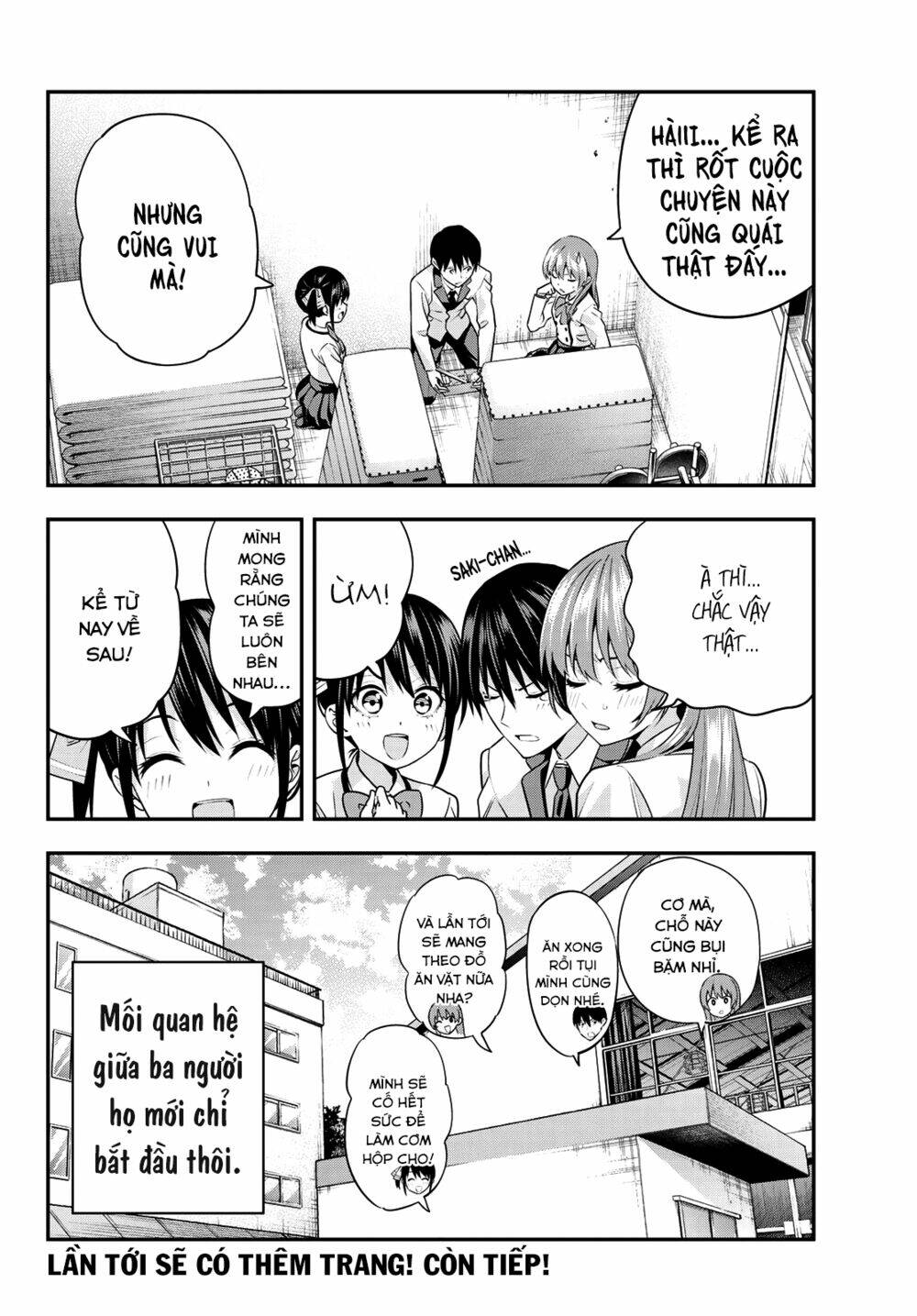 Kanojo mo Kanojo: Chapter 8: Một nơi dành cho ba người họ