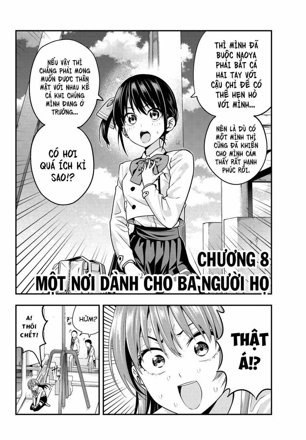 Kanojo mo Kanojo: Chapter 8: Một nơi dành cho ba người họ