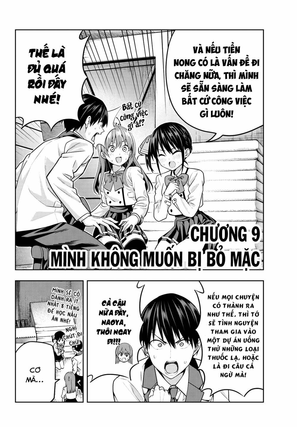 Kanojo mo Kanojo: Chapter 9: Mình không muốn bị bỏ mặc