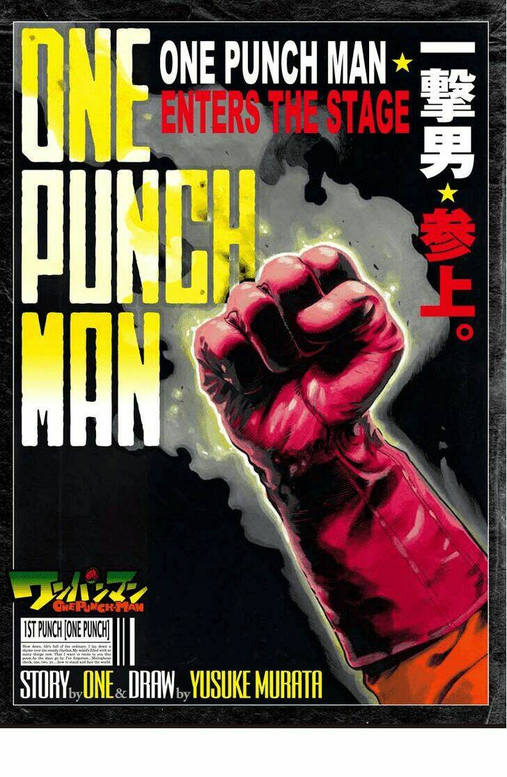 Anh Hùng OnePunch: Chapter 1