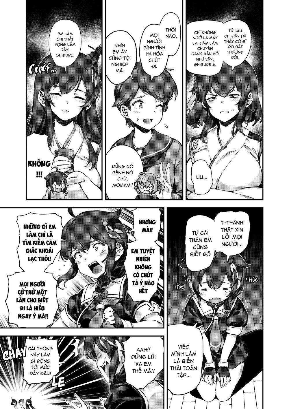 Kancolle - Truyền kỳ cảng đen của mấy thím: Chapter 1: Oneshot