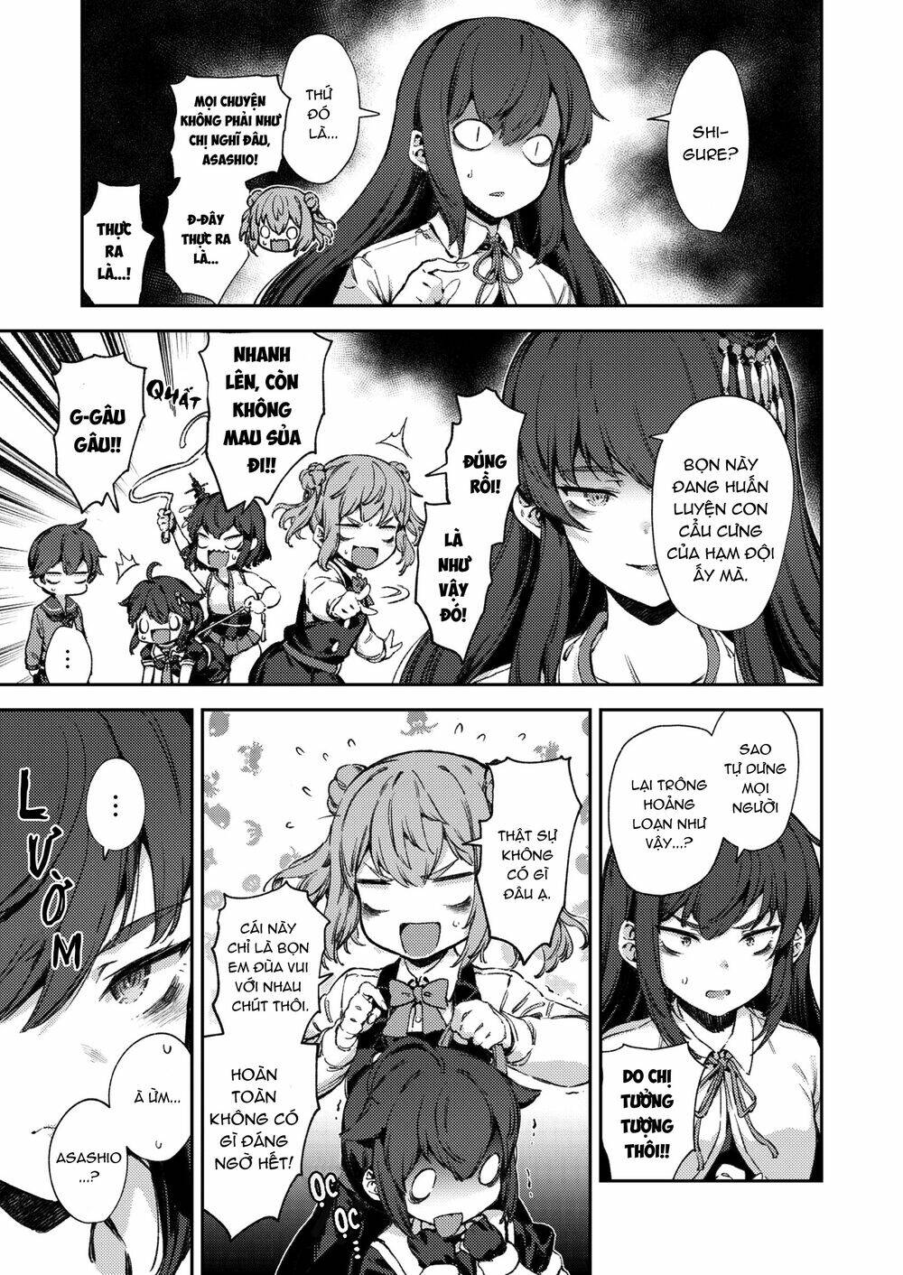Kancolle - Truyền kỳ cảng đen của mấy thím: Chapter 1: Oneshot