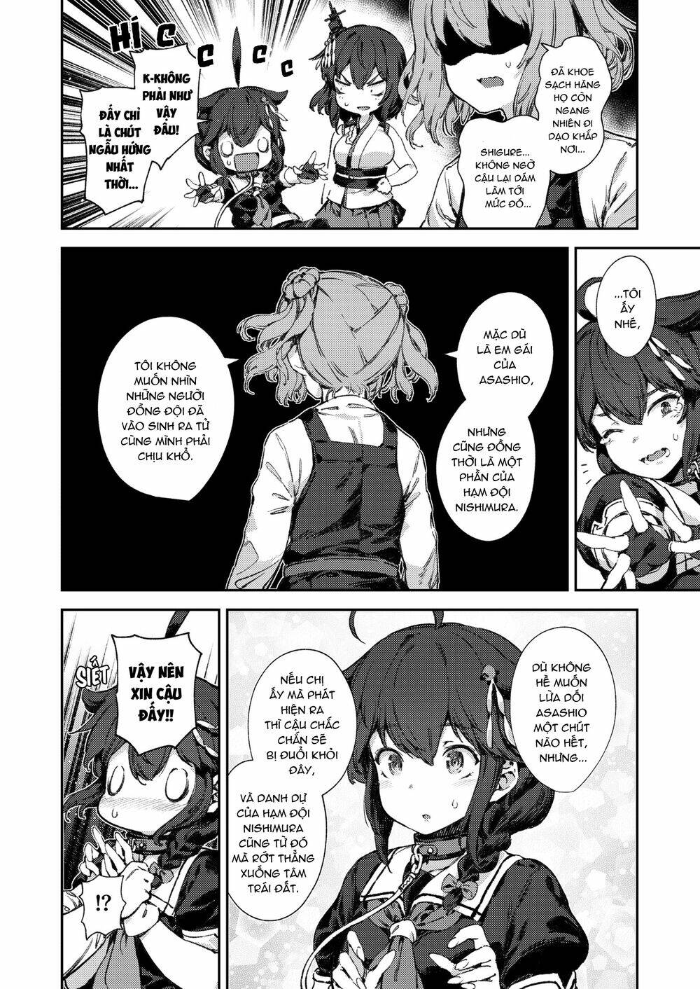 Kancolle - Truyền kỳ cảng đen của mấy thím: Chapter 1: Oneshot
