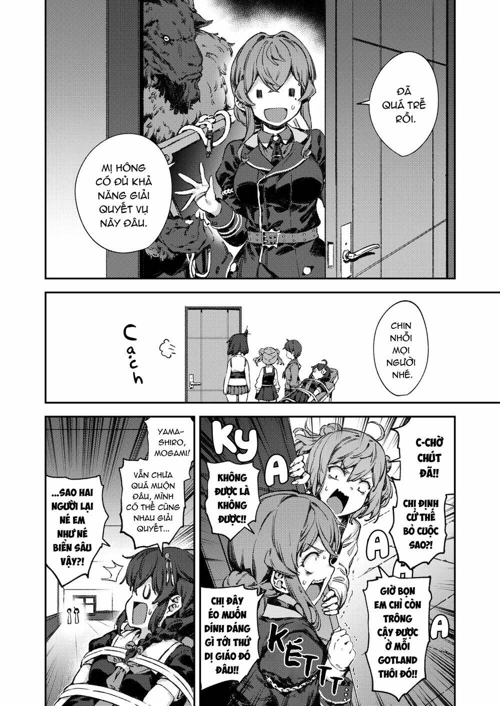 Kancolle - Truyền kỳ cảng đen của mấy thím: Chapter 1: Oneshot