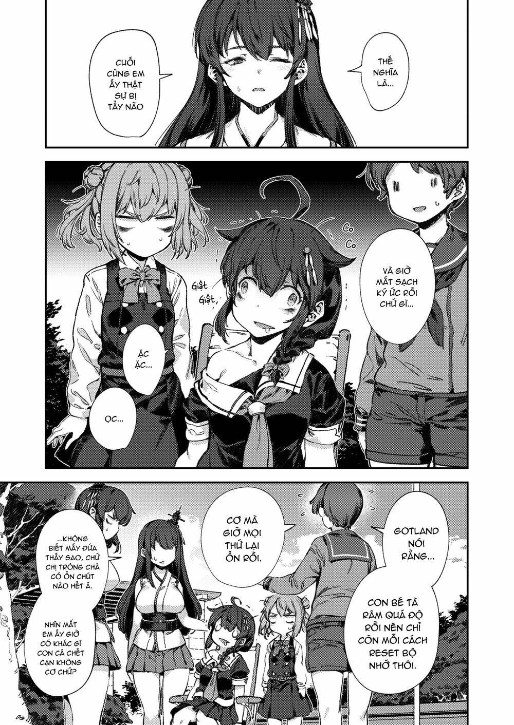 Kancolle - Truyền kỳ cảng đen của mấy thím: Chapter 1: Oneshot