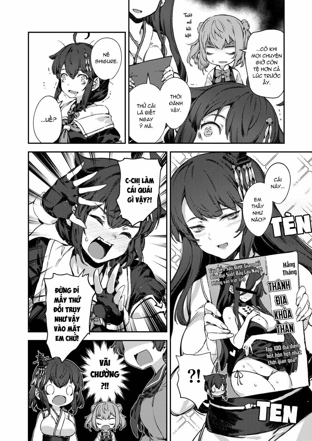 Kancolle - Truyền kỳ cảng đen của mấy thím: Chapter 1: Oneshot