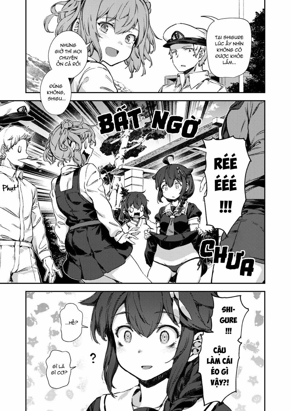 Kancolle - Truyền kỳ cảng đen của mấy thím: Chapter 1: Oneshot