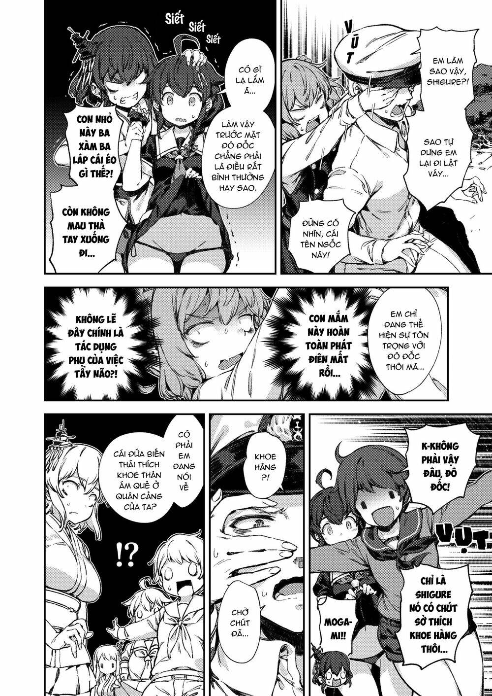 Kancolle - Truyền kỳ cảng đen của mấy thím: Chapter 1: Oneshot