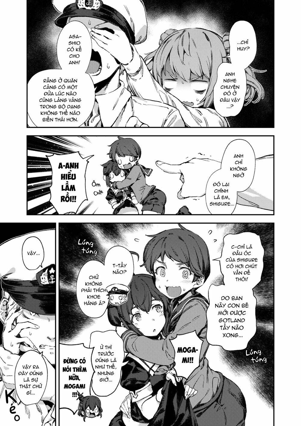 Kancolle - Truyền kỳ cảng đen của mấy thím: Chapter 1: Oneshot