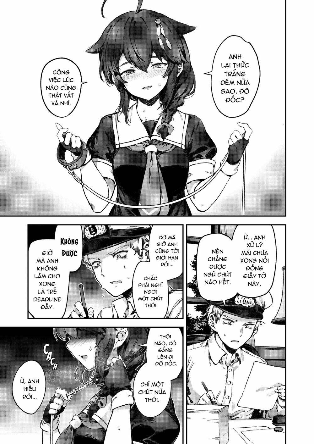 Kancolle - Truyền kỳ cảng đen của mấy thím: Chapter 1: Oneshot
