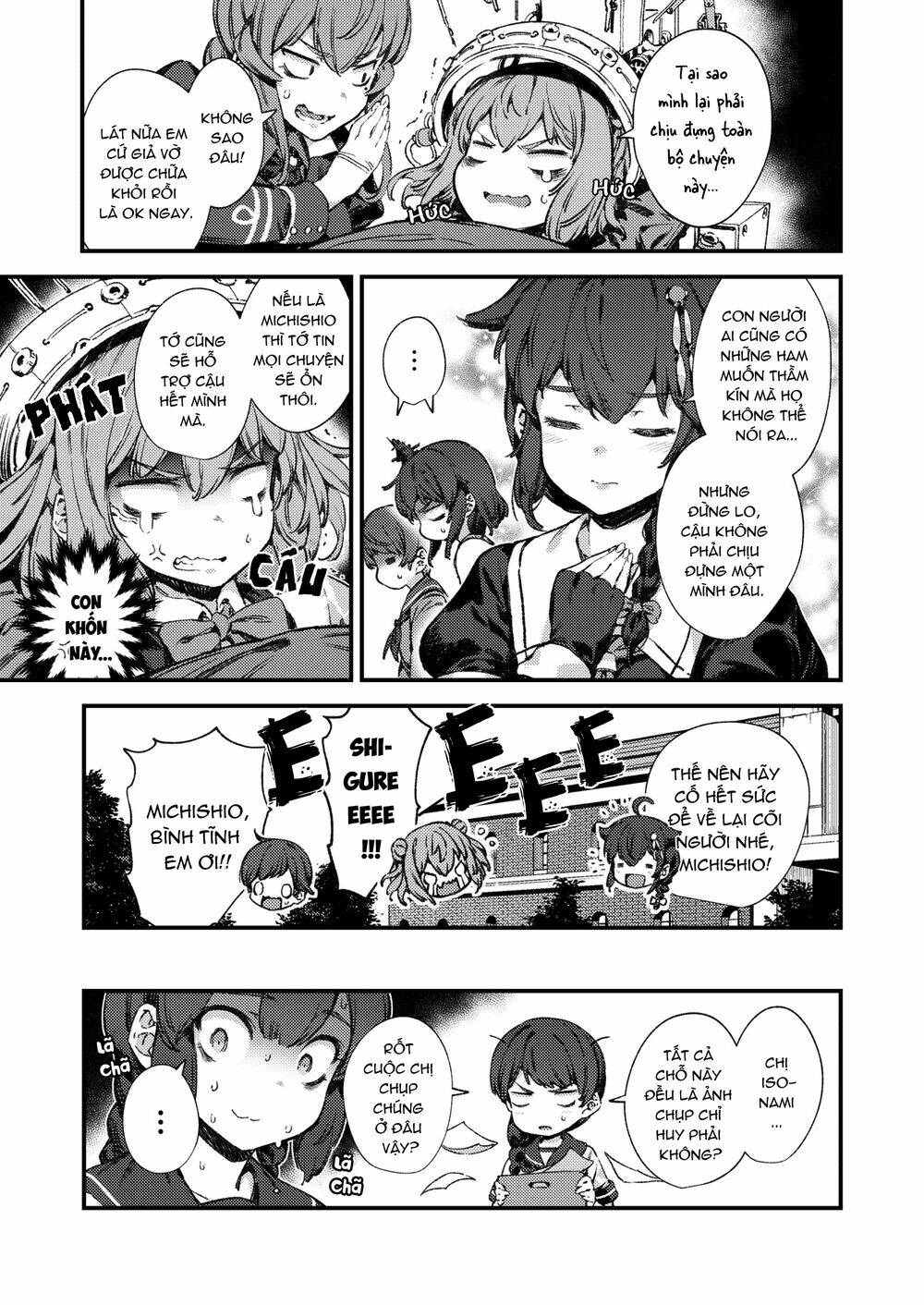 Kancolle - Truyền kỳ cảng đen của mấy thím: Chapter 1: Oneshot