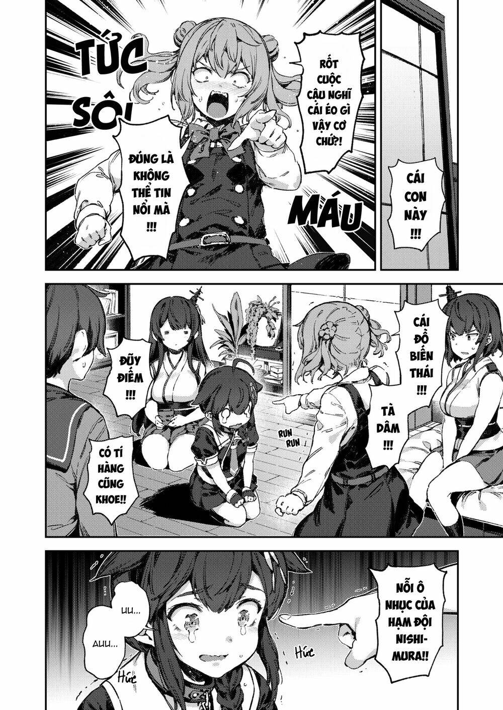Kancolle - Truyền kỳ cảng đen của mấy thím: Chapter 1: Oneshot