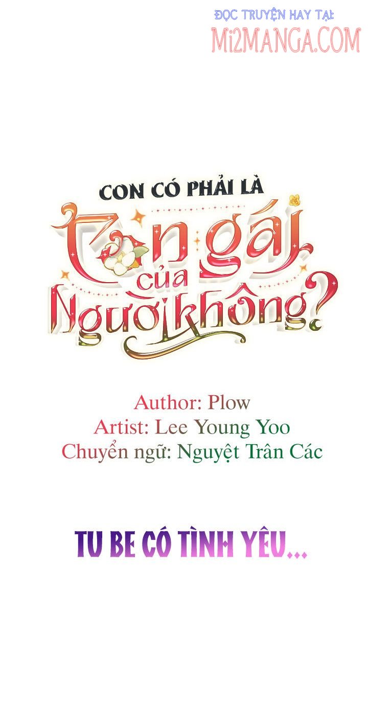 Con Có Phải Là Con Gái Của Người Không?: Chapter 55.5