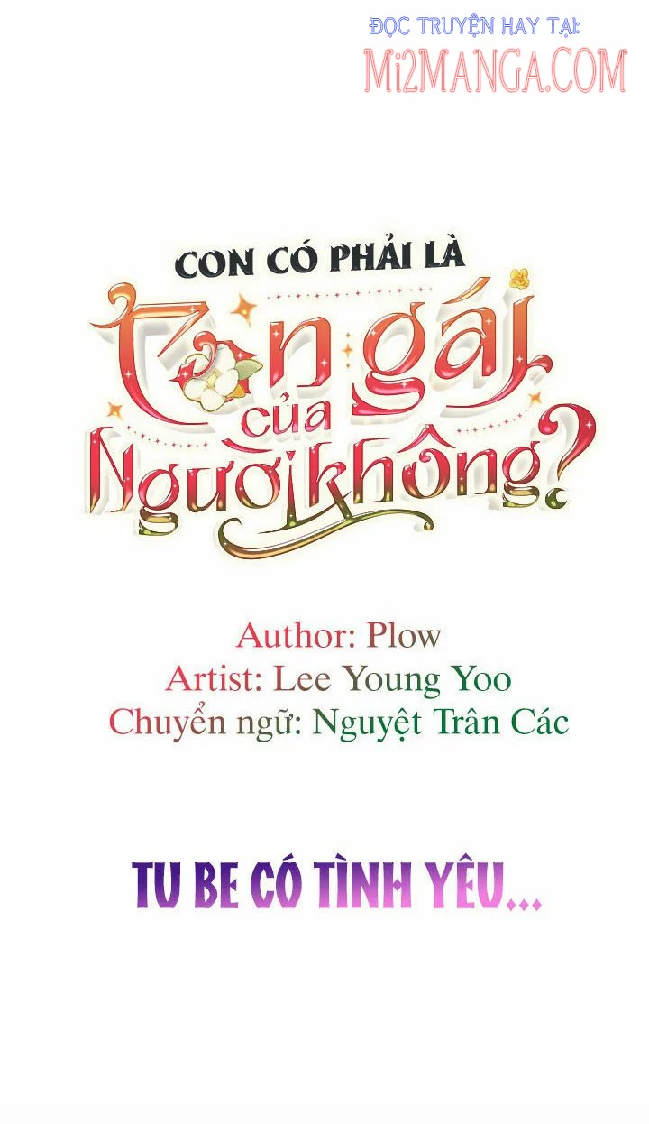 Con Có Phải Là Con Gái Của Người Không?: Chapter 60.5
