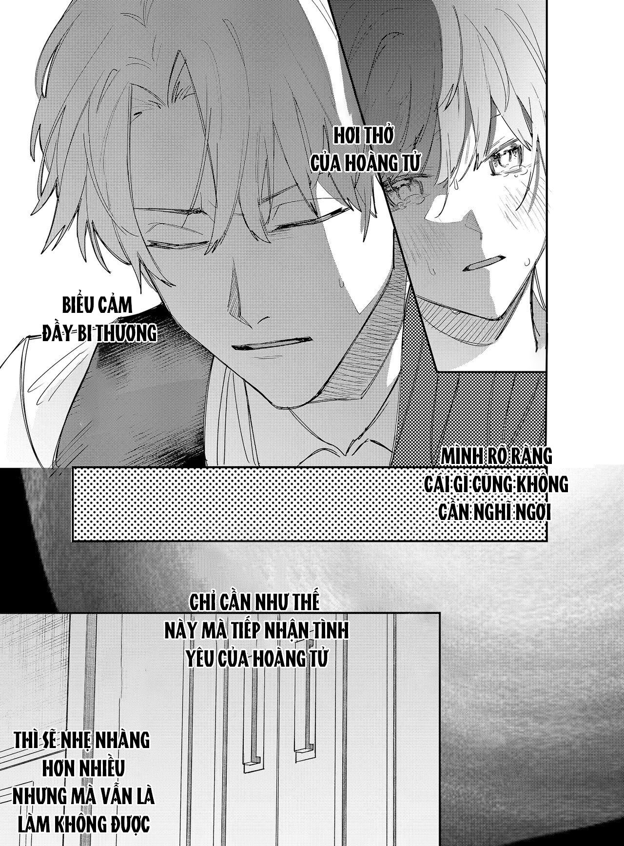 Hoàng Tử Yandere Xin Hãy Tránh Xa Một Nô Bộc Cuồng Công Việc Như Tôi: Chapter 2.2