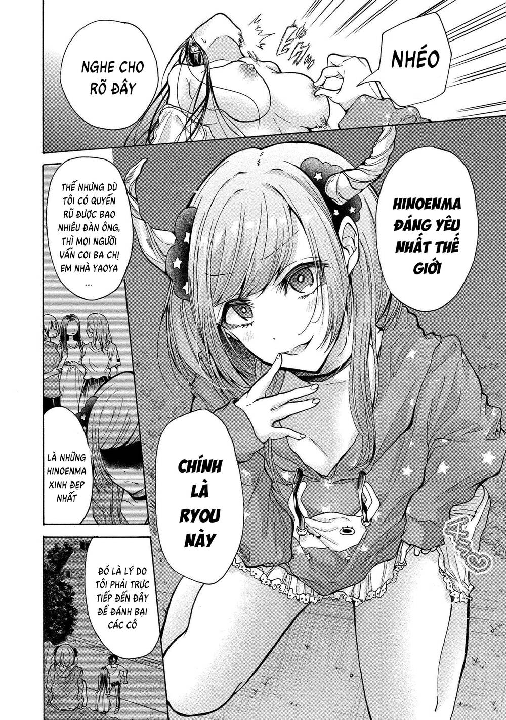 Ba chị em nhà này đang cố quyến rũ tôi!!: Chapter 10